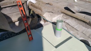 Greenhouse foundation work (2015-08-23)