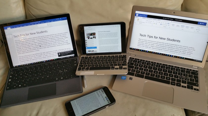 Working cross-platform